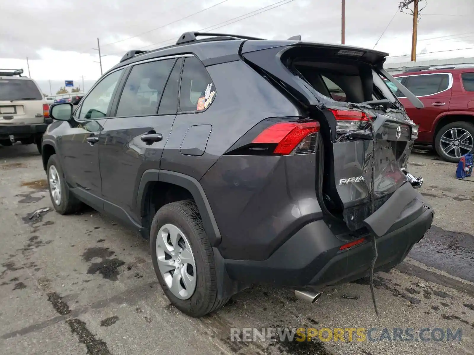 3 Photograph of a damaged car 2T3F1RFV9MC152473 TOYOTA RAV4 2021