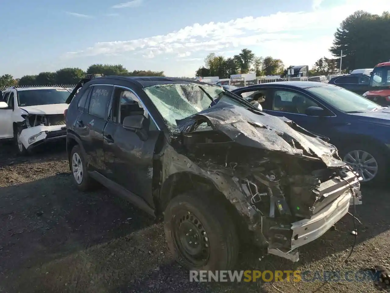 1 Photograph of a damaged car 2T3F1RFV9MC155311 TOYOTA RAV4 2021