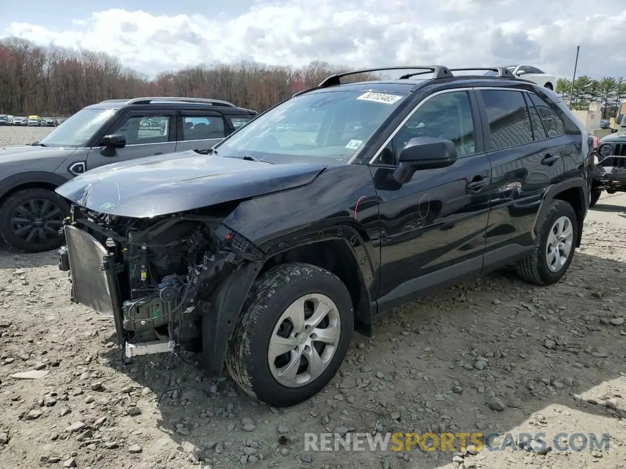 1 Photograph of a damaged car 2T3F1RFV9MC156877 TOYOTA RAV4 2021