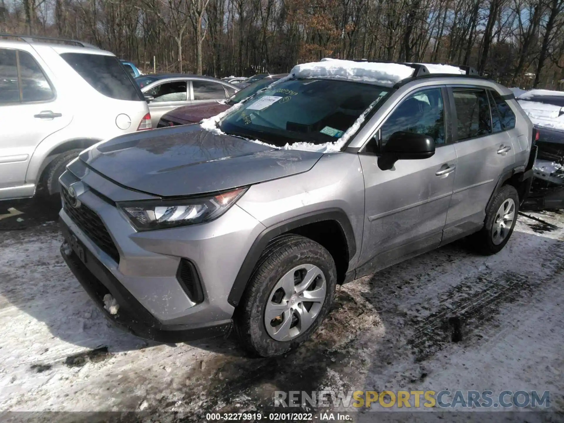 2 Photograph of a damaged car 2T3F1RFV9MC164428 TOYOTA RAV4 2021