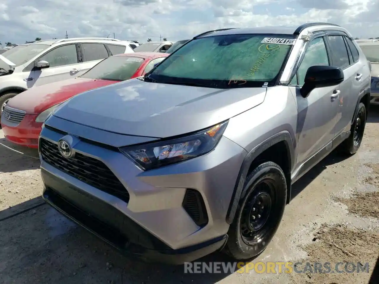 1 Photograph of a damaged car 2T3F1RFV9MC166941 TOYOTA RAV4 2021