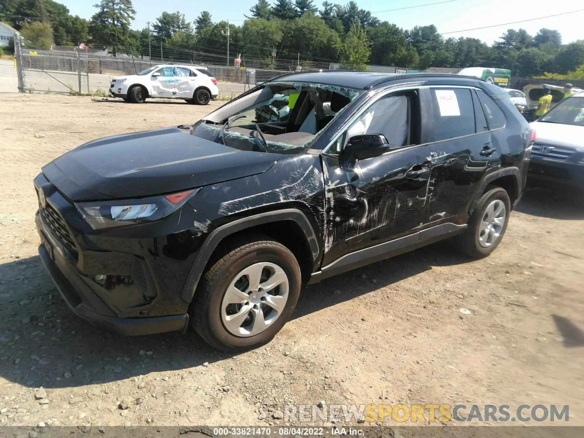 2 Photograph of a damaged car 2T3F1RFV9MC183187 TOYOTA RAV4 2021