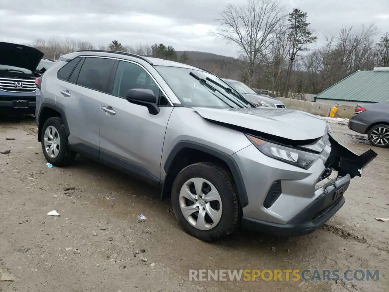4 Photograph of a damaged car 2T3F1RFV9MC188616 TOYOTA RAV4 2021