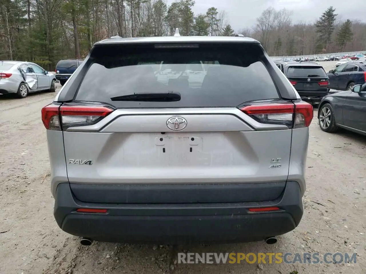 6 Photograph of a damaged car 2T3F1RFV9MC188616 TOYOTA RAV4 2021