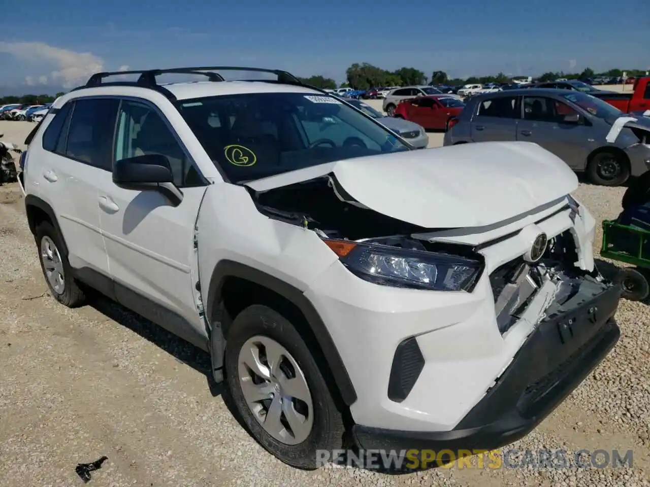 1 Photograph of a damaged car 2T3F1RFV9MC216527 TOYOTA RAV4 2021