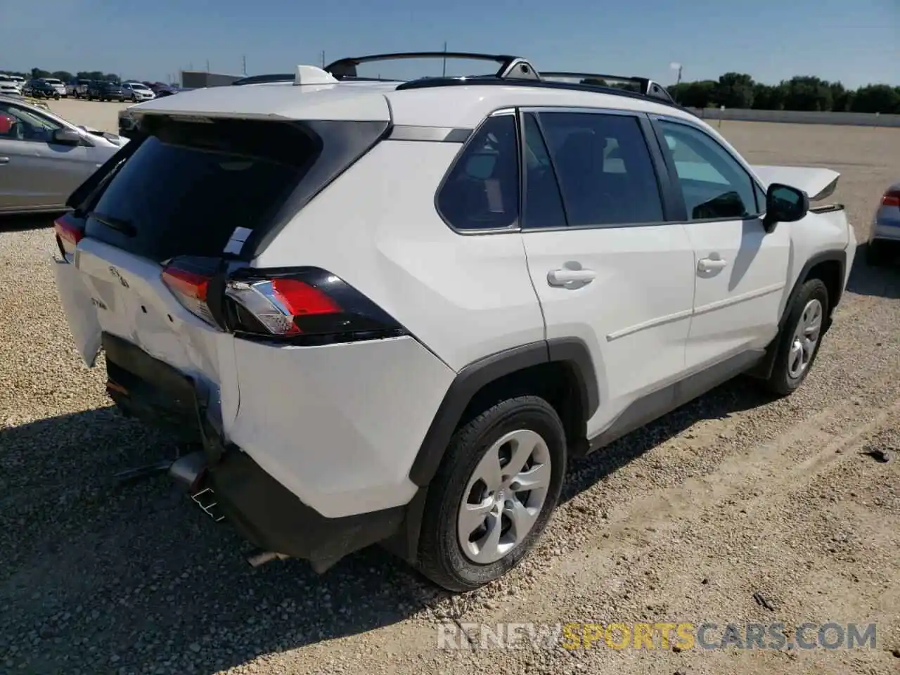 4 Photograph of a damaged car 2T3F1RFV9MC216527 TOYOTA RAV4 2021