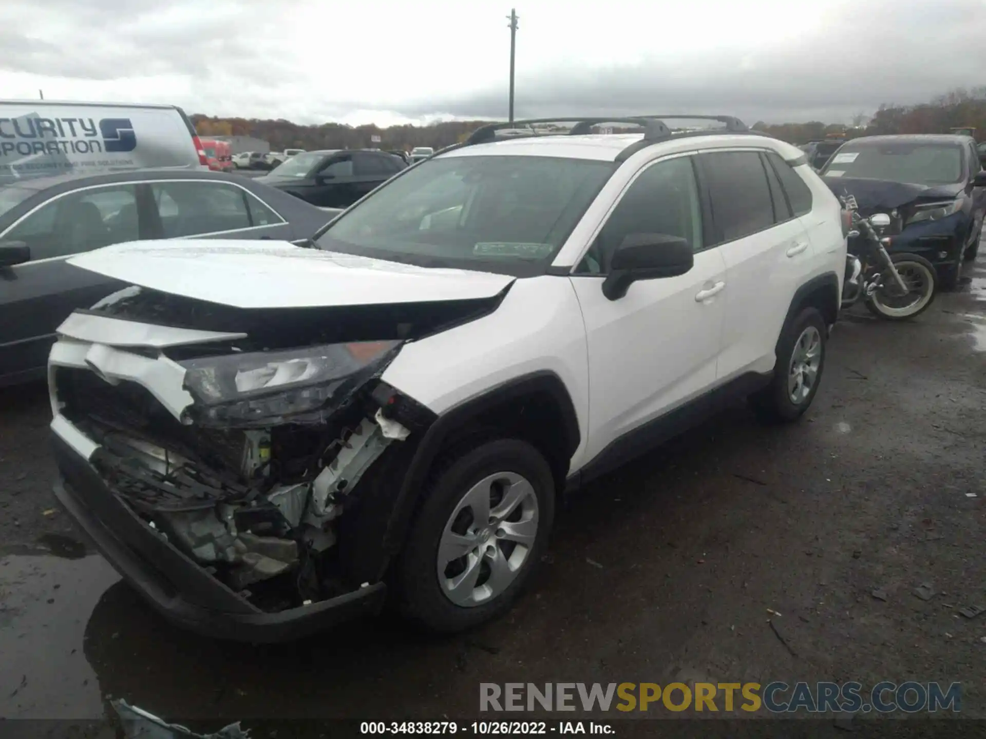 2 Photograph of a damaged car 2T3F1RFV9MC218228 TOYOTA RAV4 2021