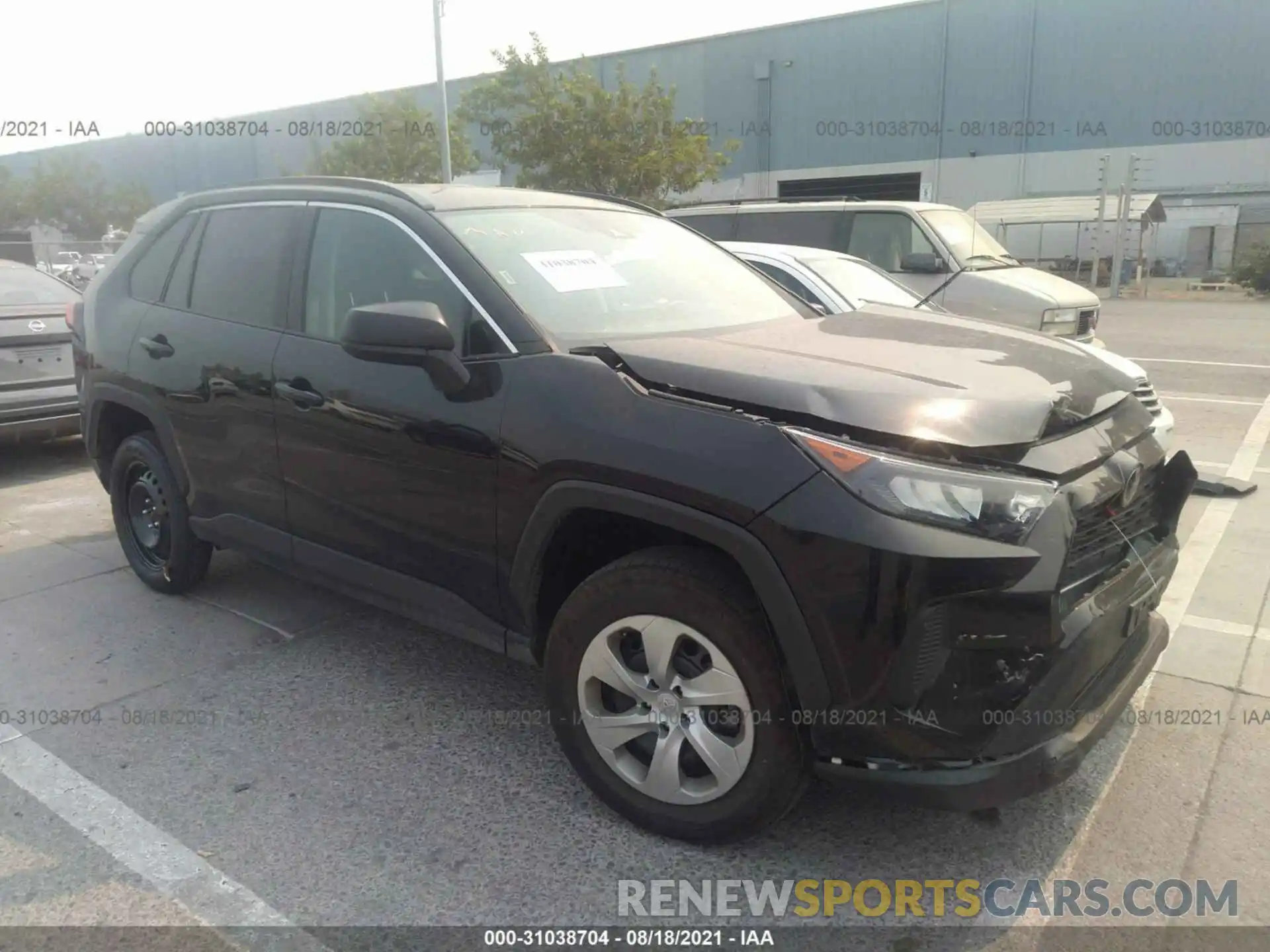 1 Photograph of a damaged car 2T3F1RFV9MW173242 TOYOTA RAV4 2021