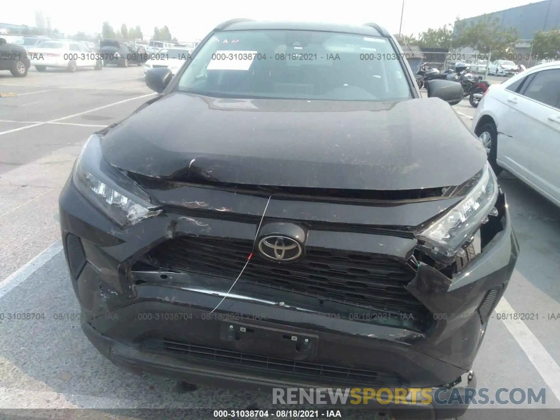 6 Photograph of a damaged car 2T3F1RFV9MW173242 TOYOTA RAV4 2021