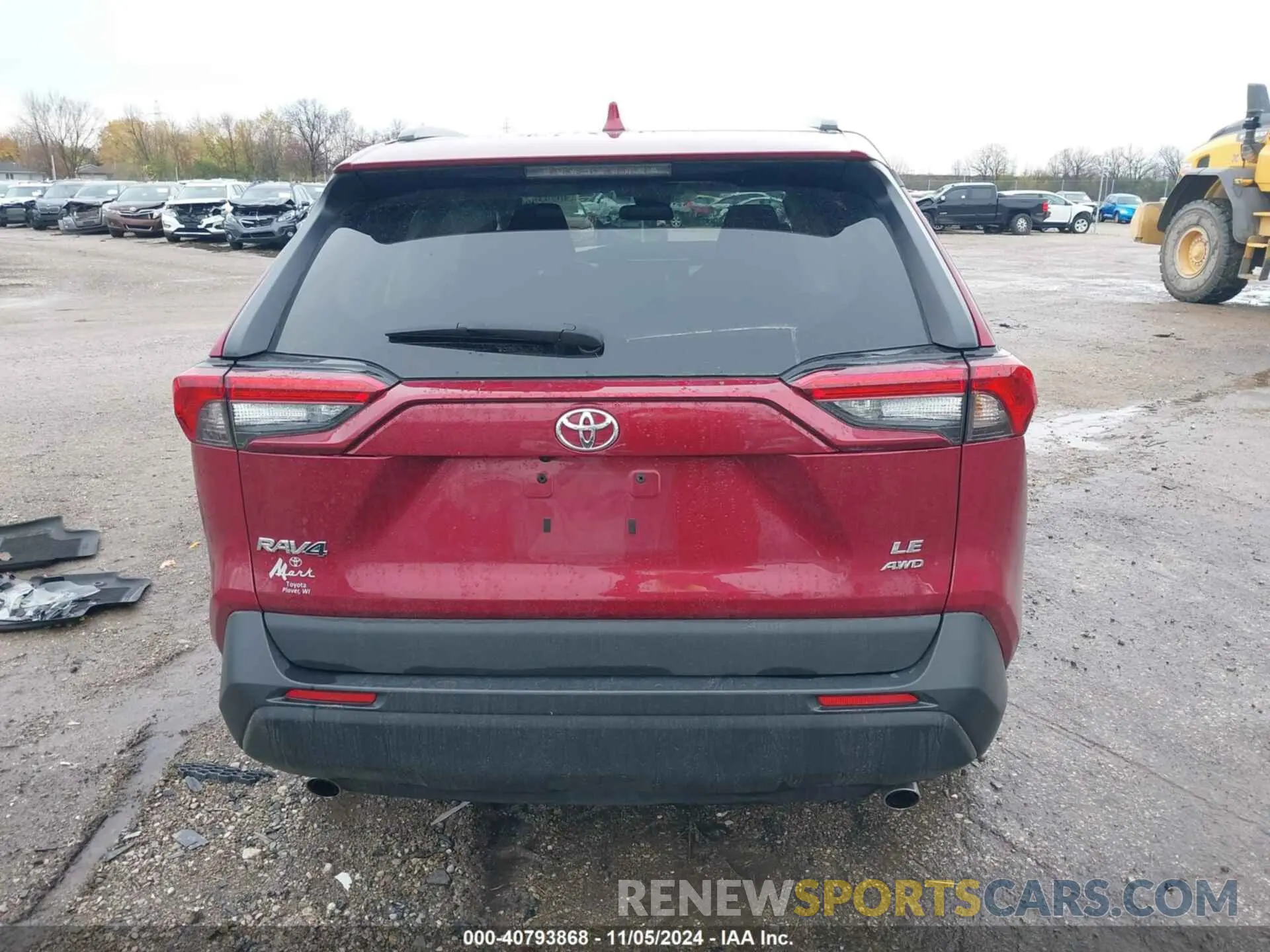 17 Photograph of a damaged car 2T3F1RFV9MW176822 TOYOTA RAV4 2021