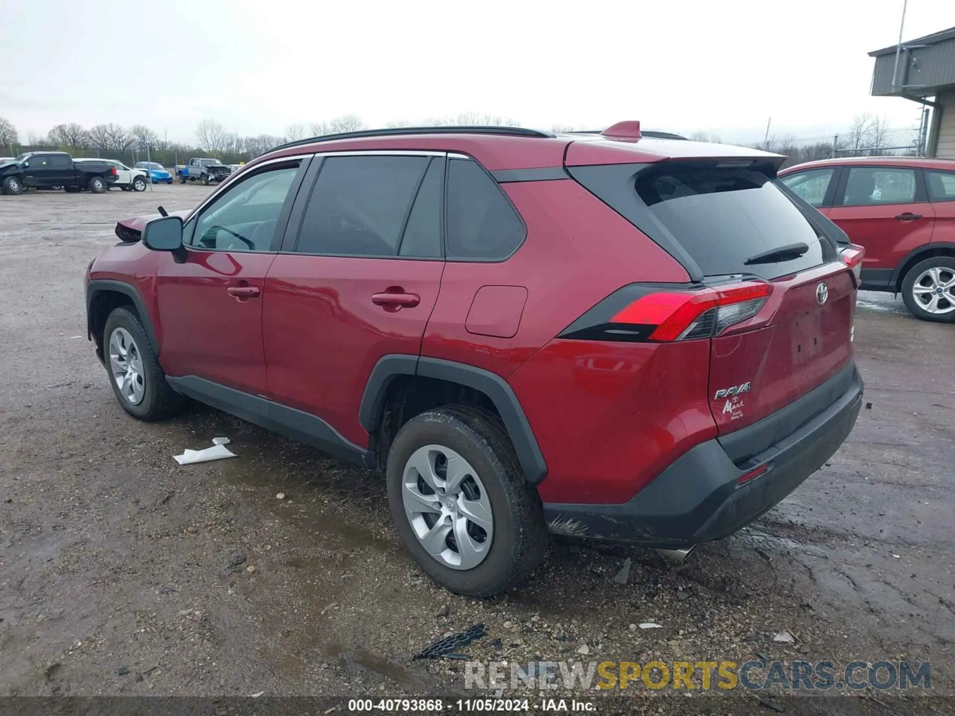 3 Photograph of a damaged car 2T3F1RFV9MW176822 TOYOTA RAV4 2021