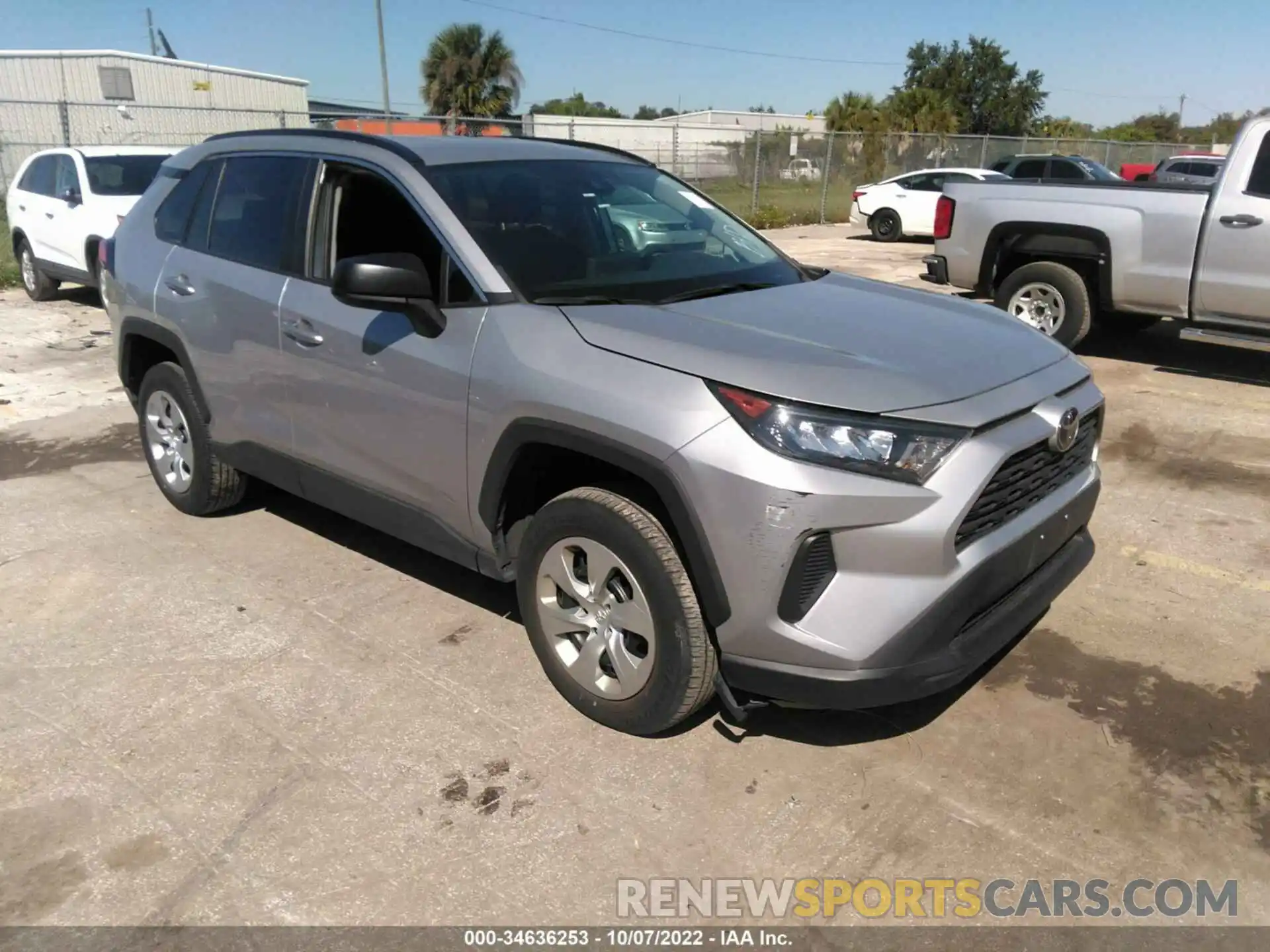 1 Photograph of a damaged car 2T3F1RFV9MW195760 TOYOTA RAV4 2021