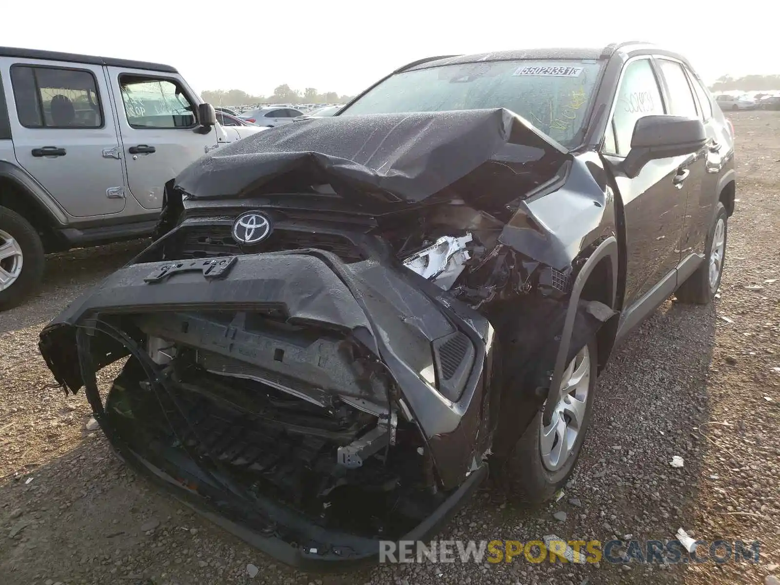 2 Photograph of a damaged car 2T3F1RFV9MW202948 TOYOTA RAV4 2021