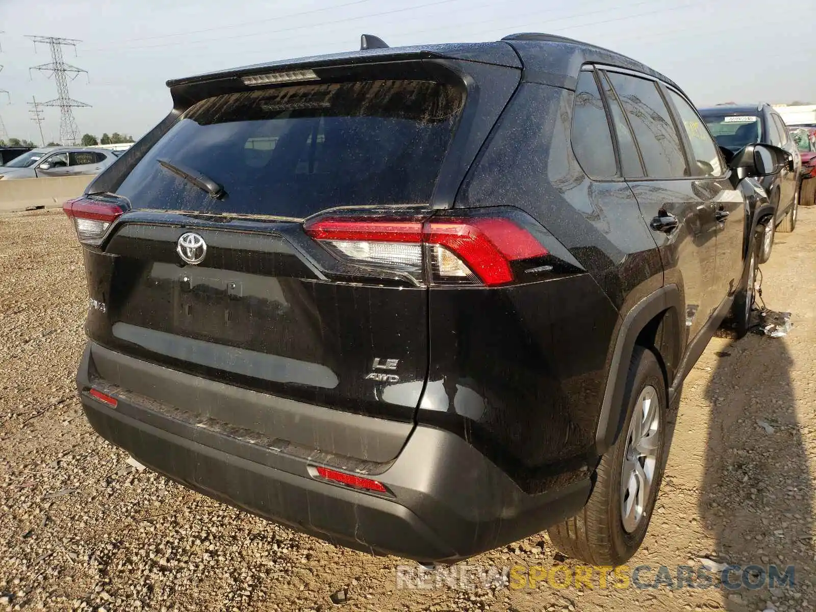 4 Photograph of a damaged car 2T3F1RFV9MW202948 TOYOTA RAV4 2021