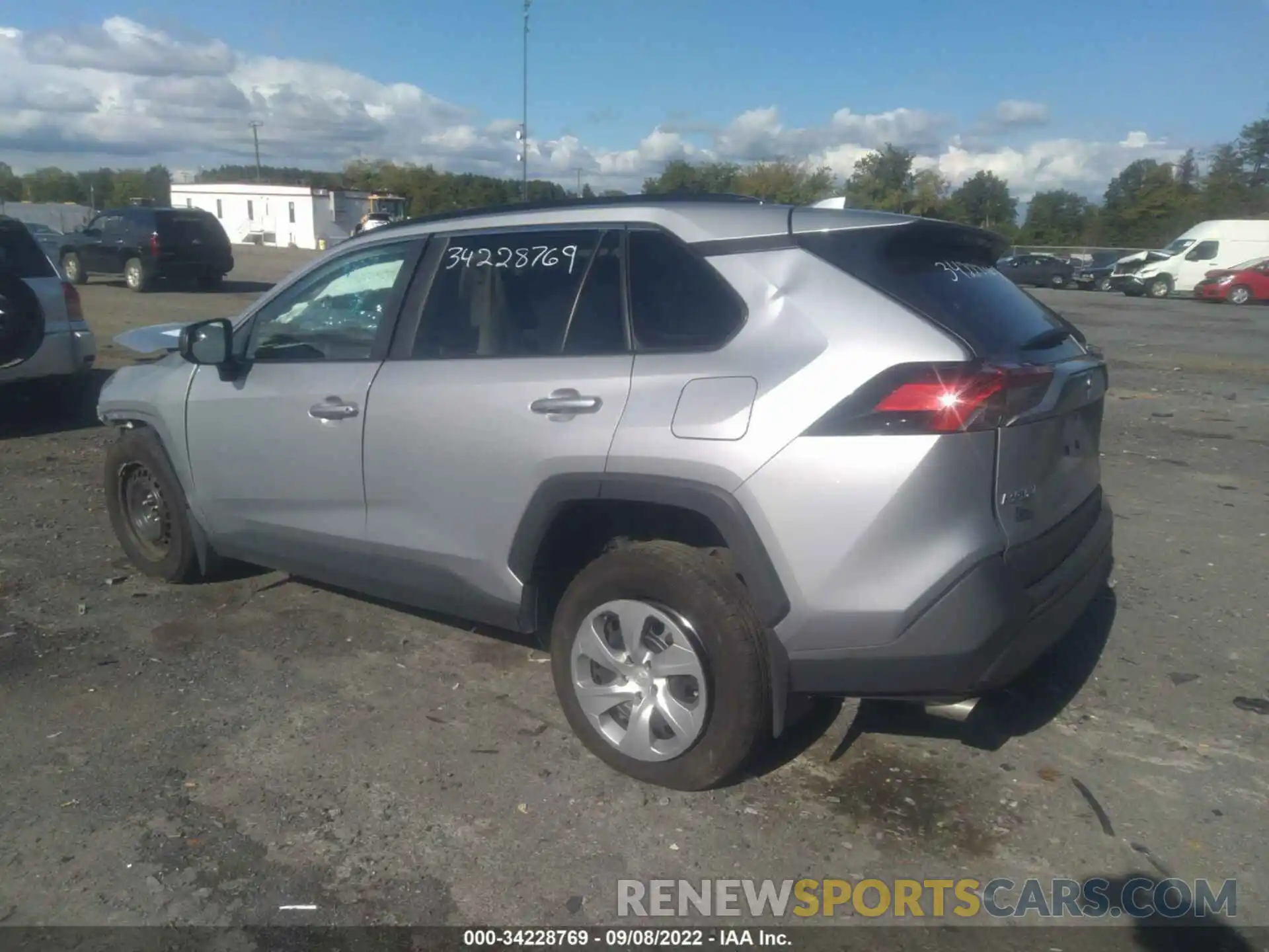 3 Photograph of a damaged car 2T3F1RFV9MW227719 TOYOTA RAV4 2021