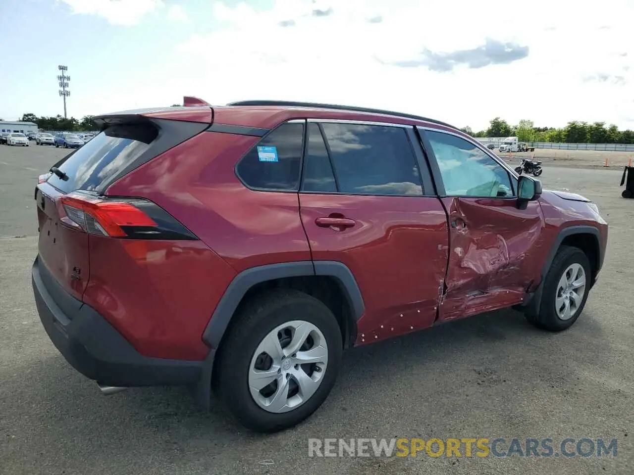 3 Photograph of a damaged car 2T3F1RFV9MW234878 TOYOTA RAV4 2021