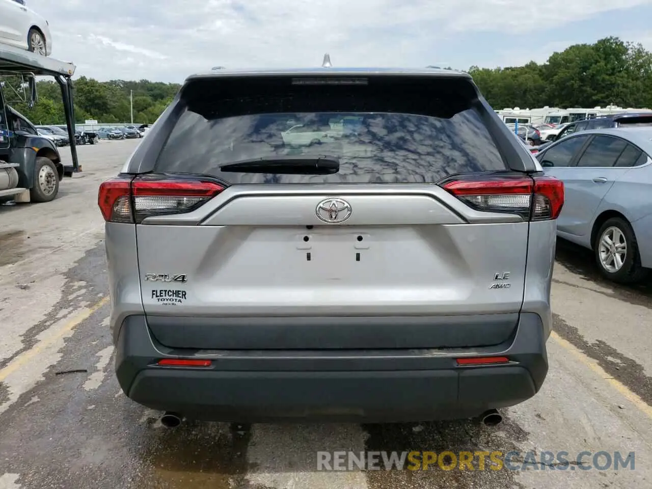 6 Photograph of a damaged car 2T3F1RFVXMC150960 TOYOTA RAV4 2021