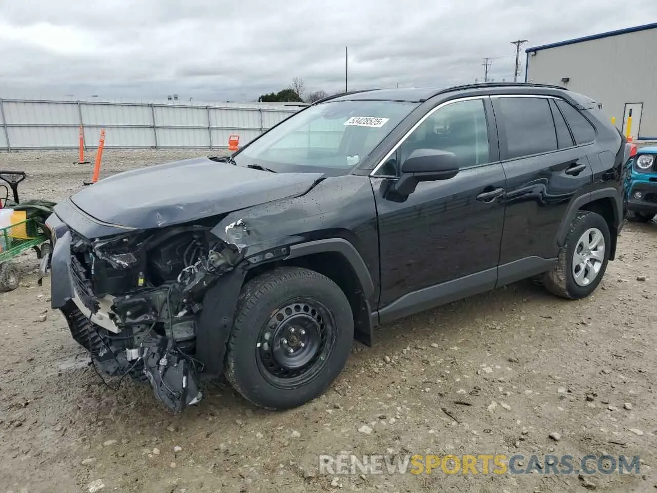 1 Photograph of a damaged car 2T3F1RFVXMC152059 TOYOTA RAV4 2021