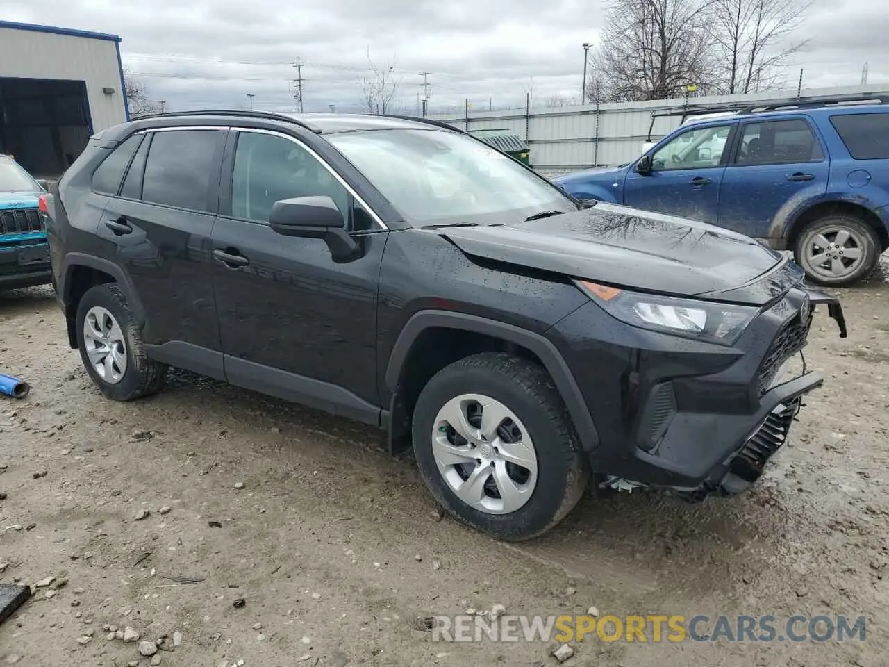 4 Photograph of a damaged car 2T3F1RFVXMC152059 TOYOTA RAV4 2021