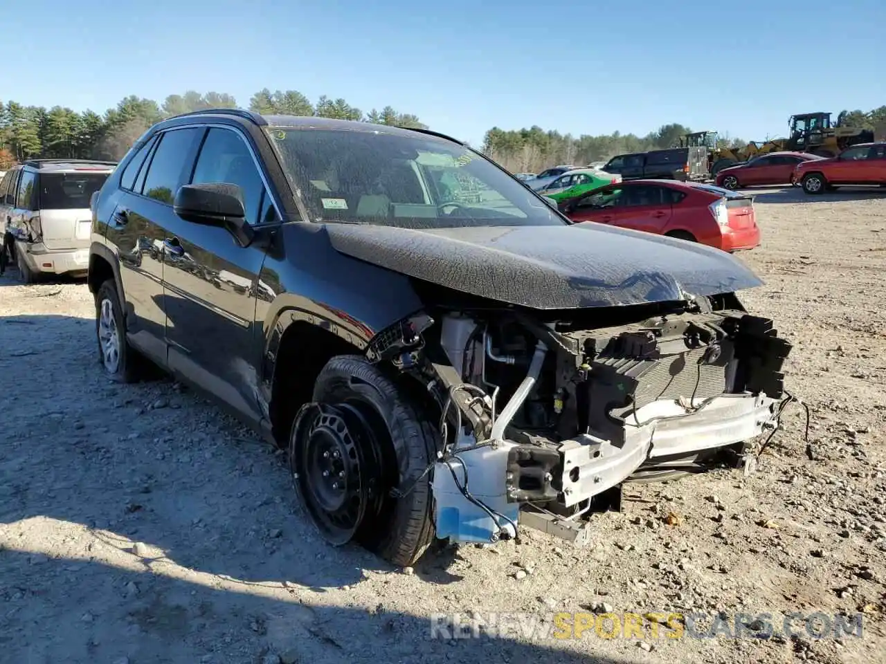 1 Photograph of a damaged car 2T3F1RFVXMC156306 TOYOTA RAV4 2021