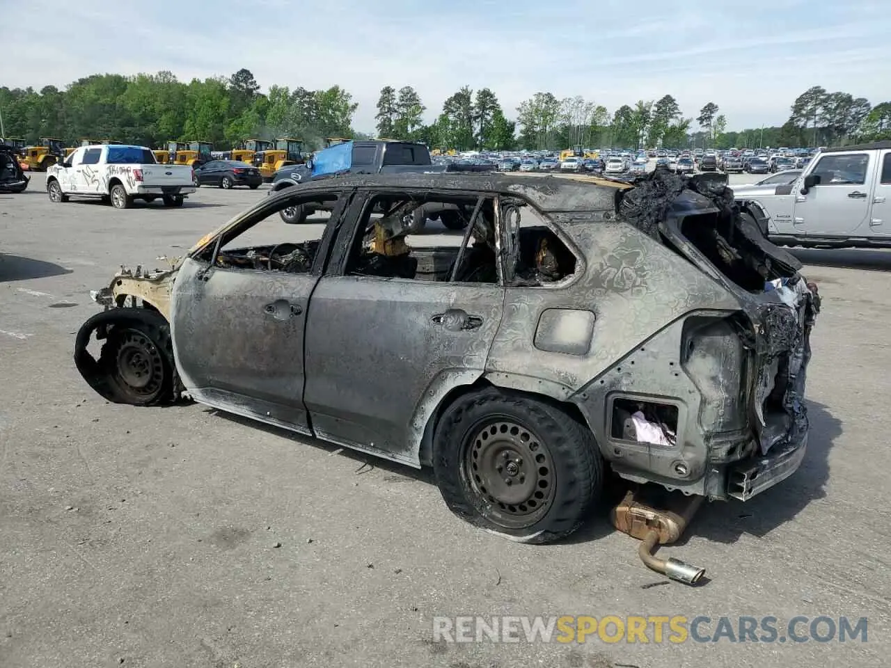 2 Photograph of a damaged car 2T3F1RFVXMC156774 TOYOTA RAV4 2021