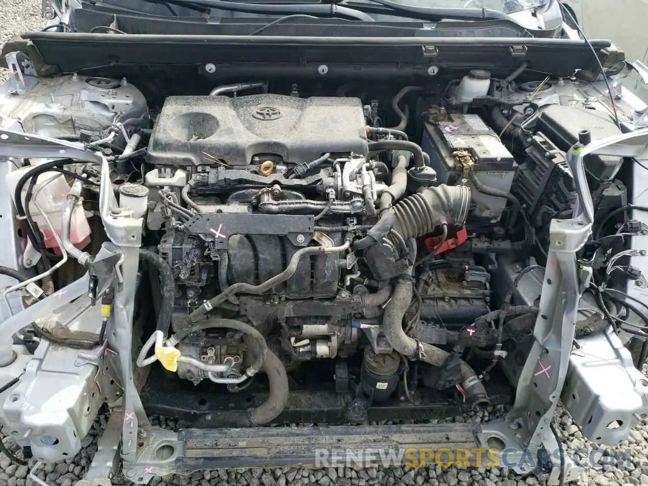12 Photograph of a damaged car 2T3F1RFVXMC166625 TOYOTA RAV4 2021