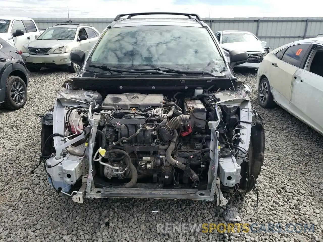 5 Photograph of a damaged car 2T3F1RFVXMC166625 TOYOTA RAV4 2021