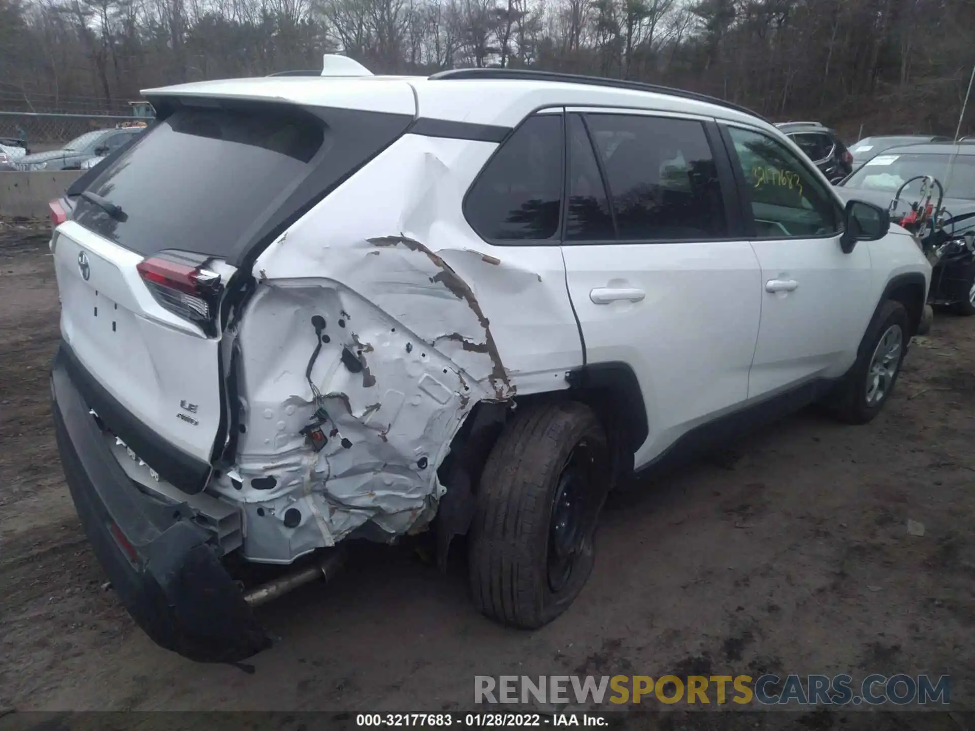 4 Photograph of a damaged car 2T3F1RFVXMC169928 TOYOTA RAV4 2021