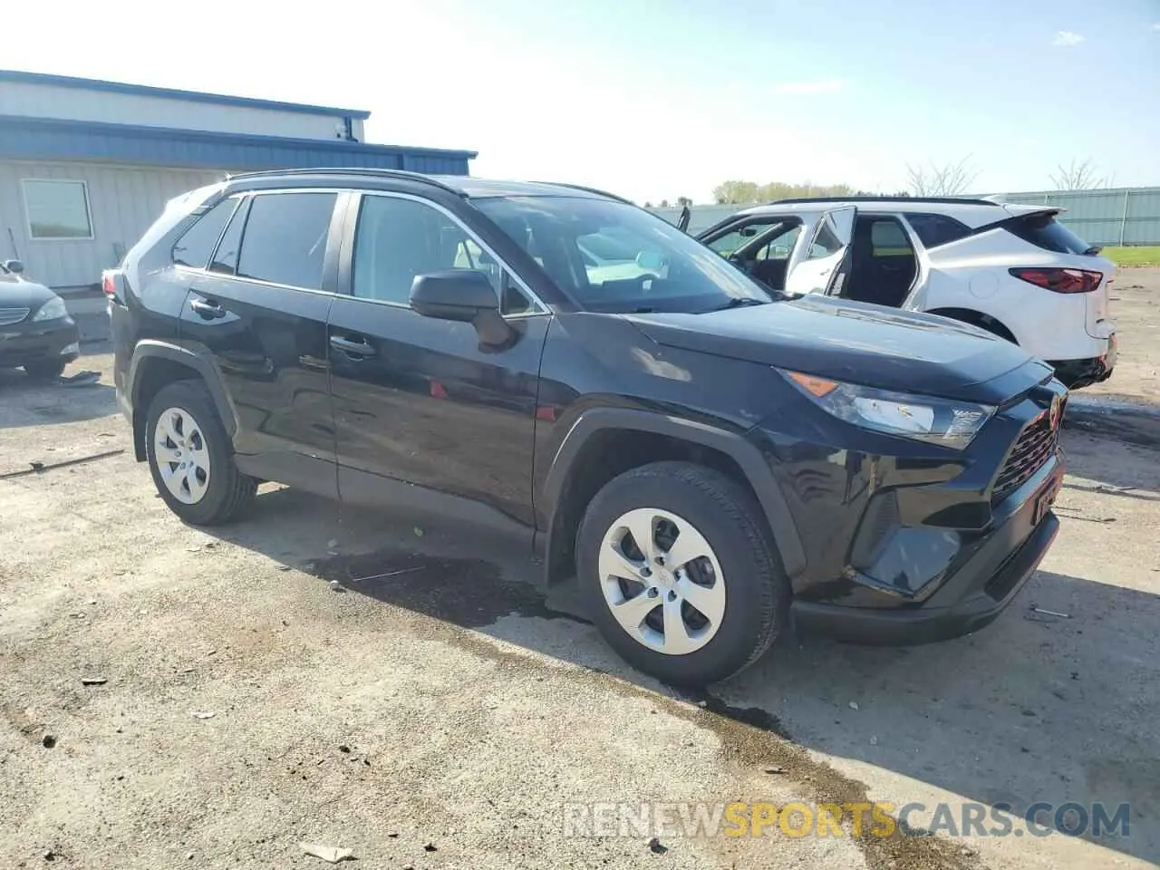 4 Photograph of a damaged car 2T3F1RFVXMC177267 TOYOTA RAV4 2021