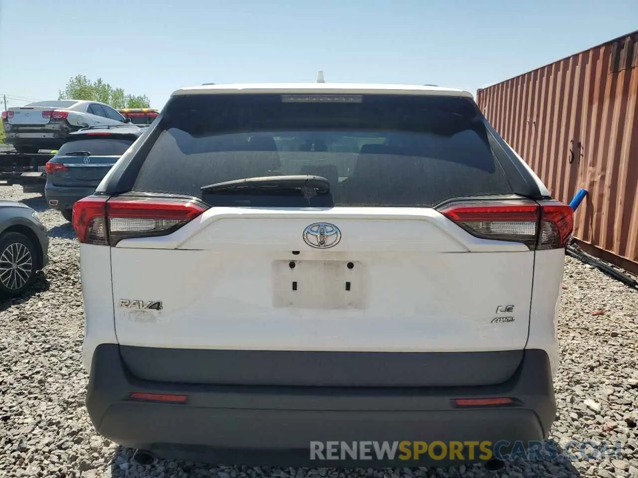 6 Photograph of a damaged car 2T3F1RFVXMC178886 TOYOTA RAV4 2021