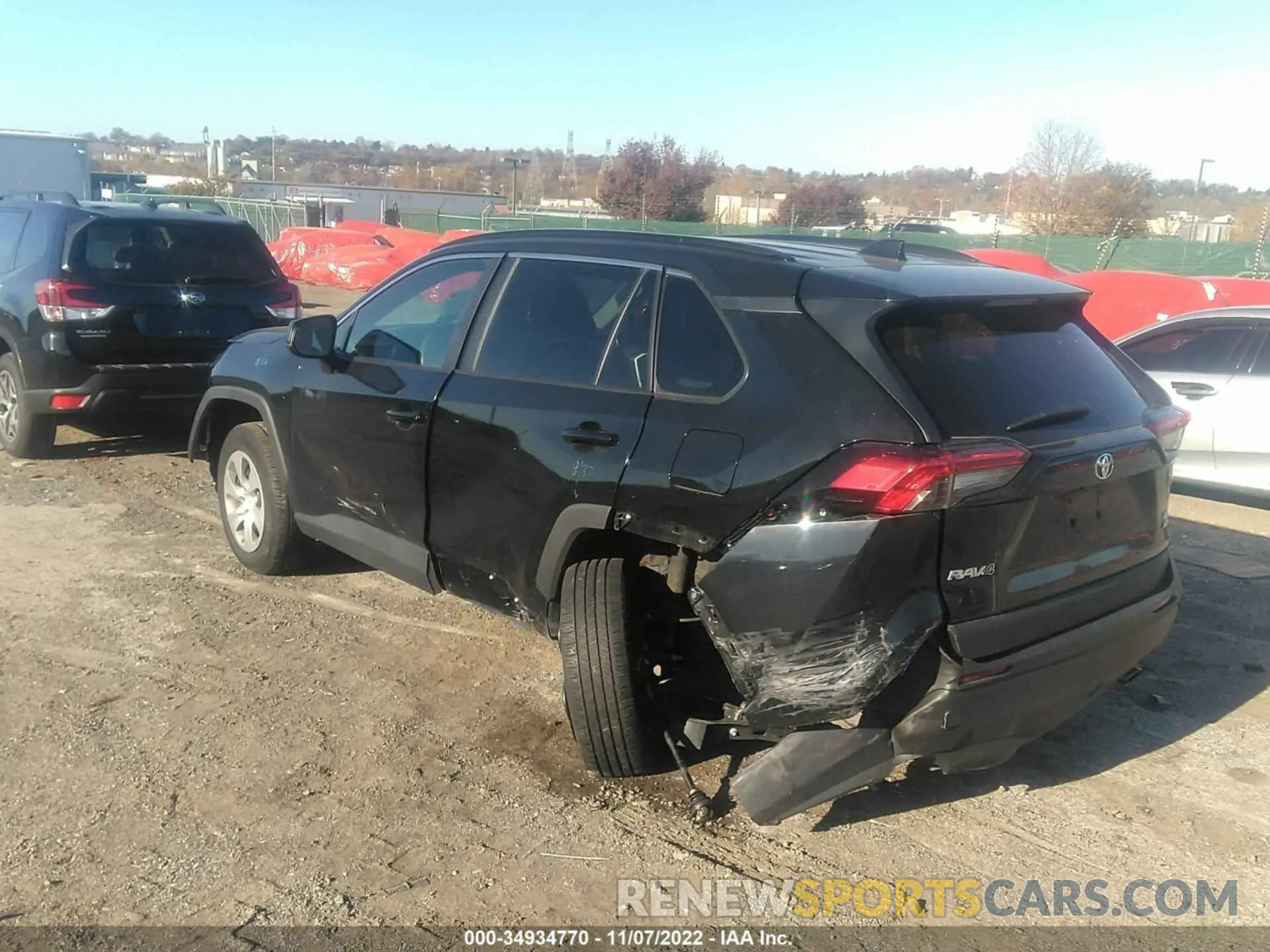 3 Photograph of a damaged car 2T3F1RFVXMC187040 TOYOTA RAV4 2021