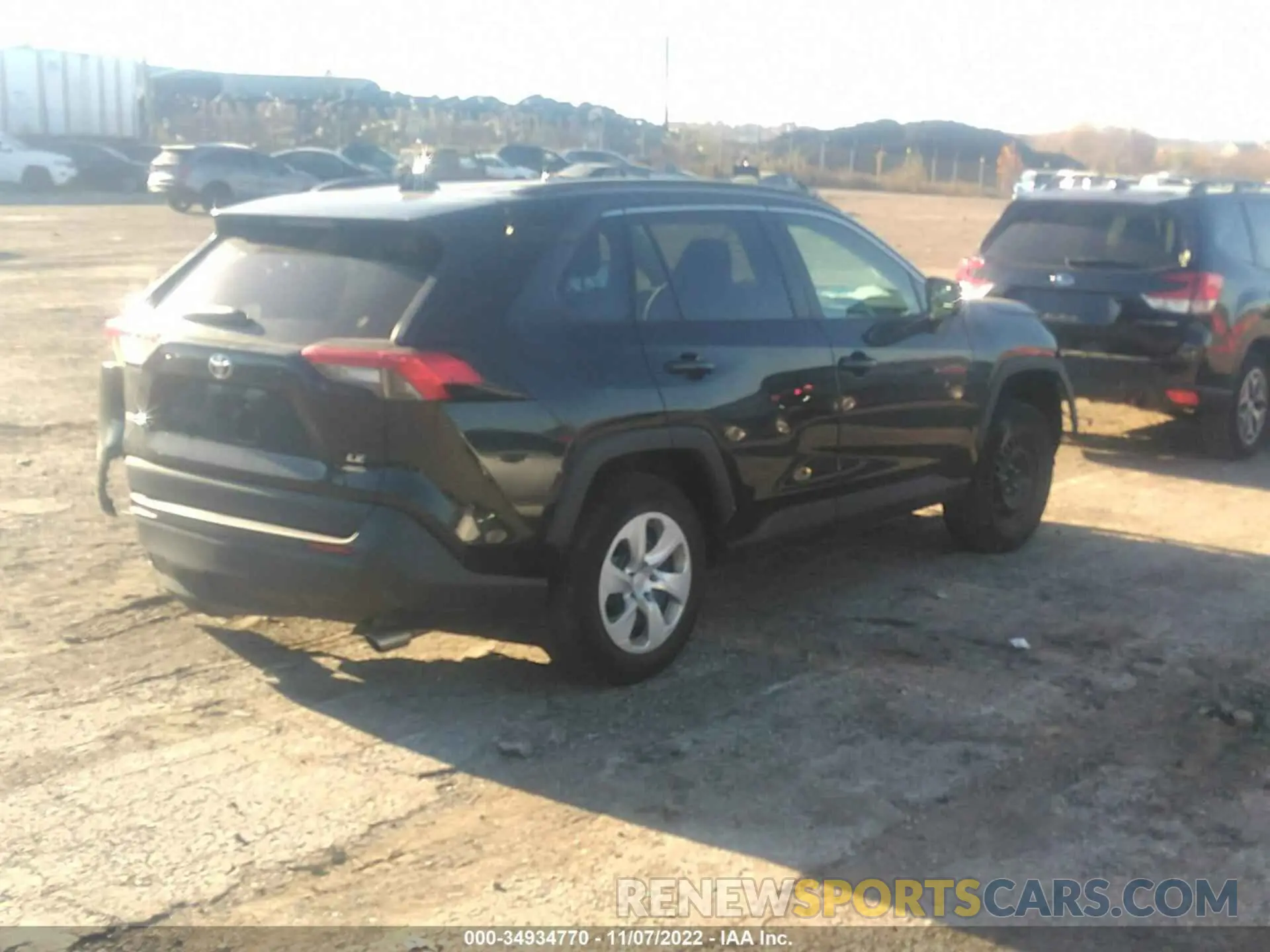 4 Photograph of a damaged car 2T3F1RFVXMC187040 TOYOTA RAV4 2021
