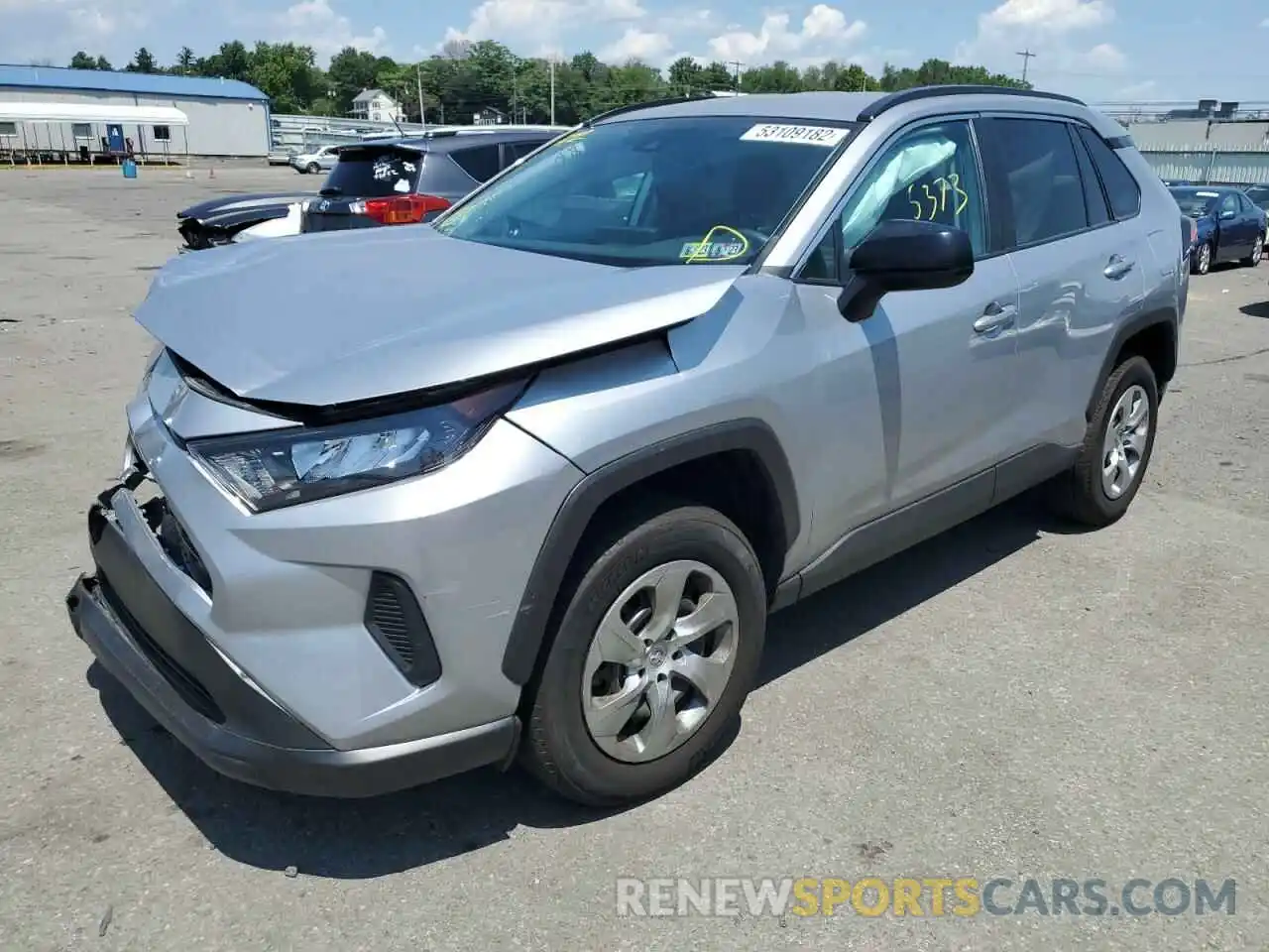 2 Photograph of a damaged car 2T3F1RFVXMC191279 TOYOTA RAV4 2021