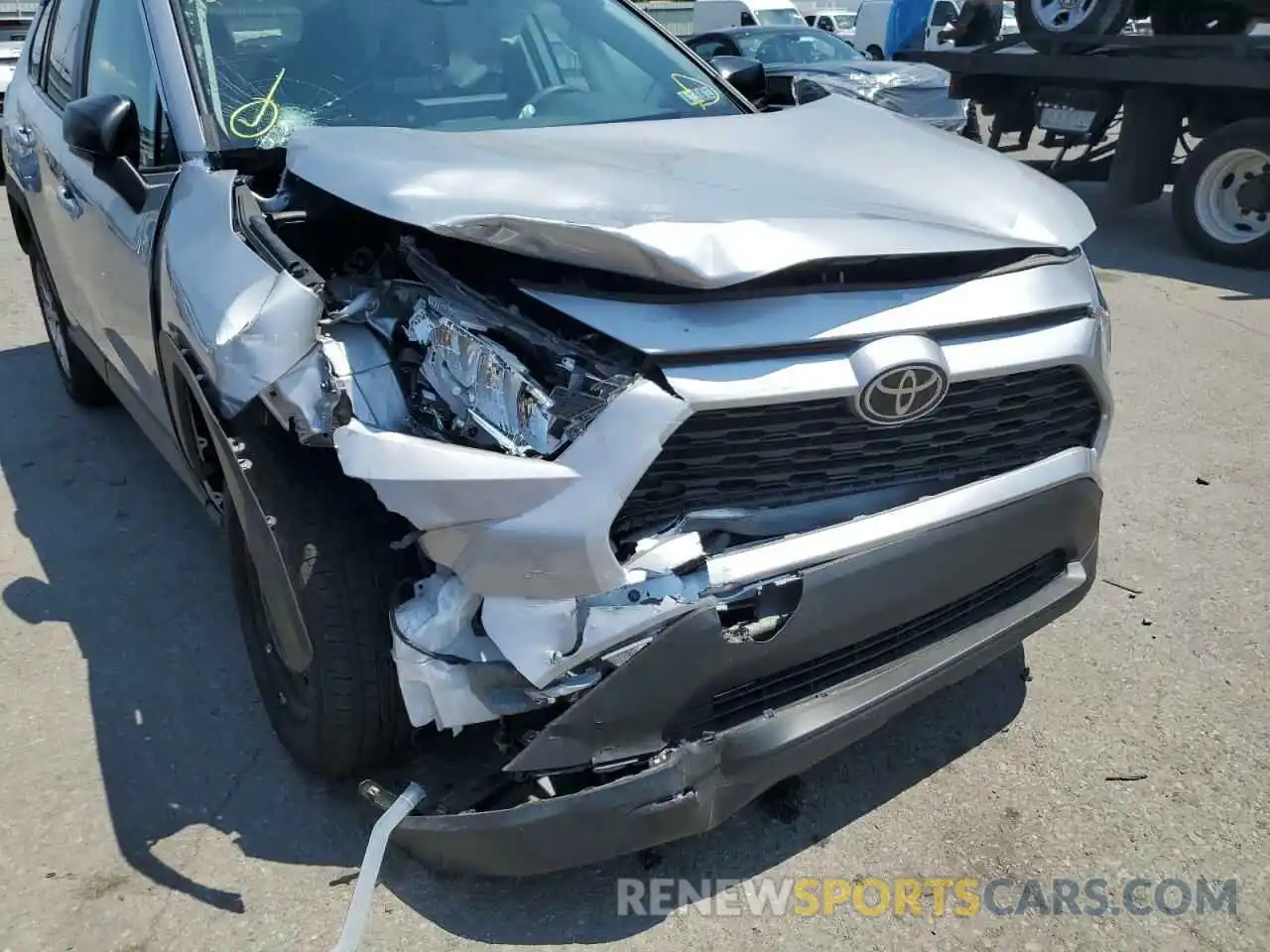 9 Photograph of a damaged car 2T3F1RFVXMC191279 TOYOTA RAV4 2021