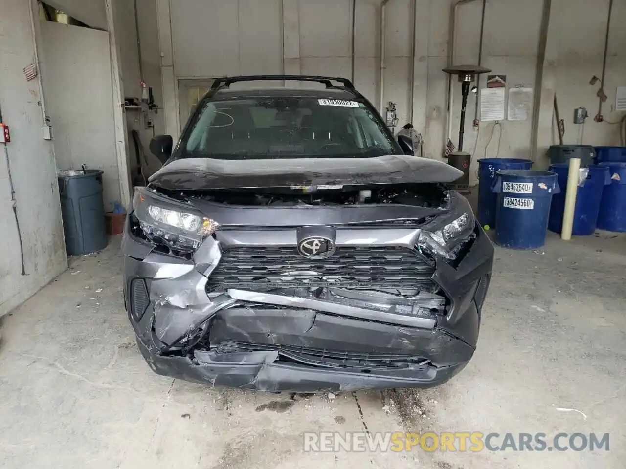 9 Photograph of a damaged car 2T3F1RFVXMC197308 TOYOTA RAV4 2021