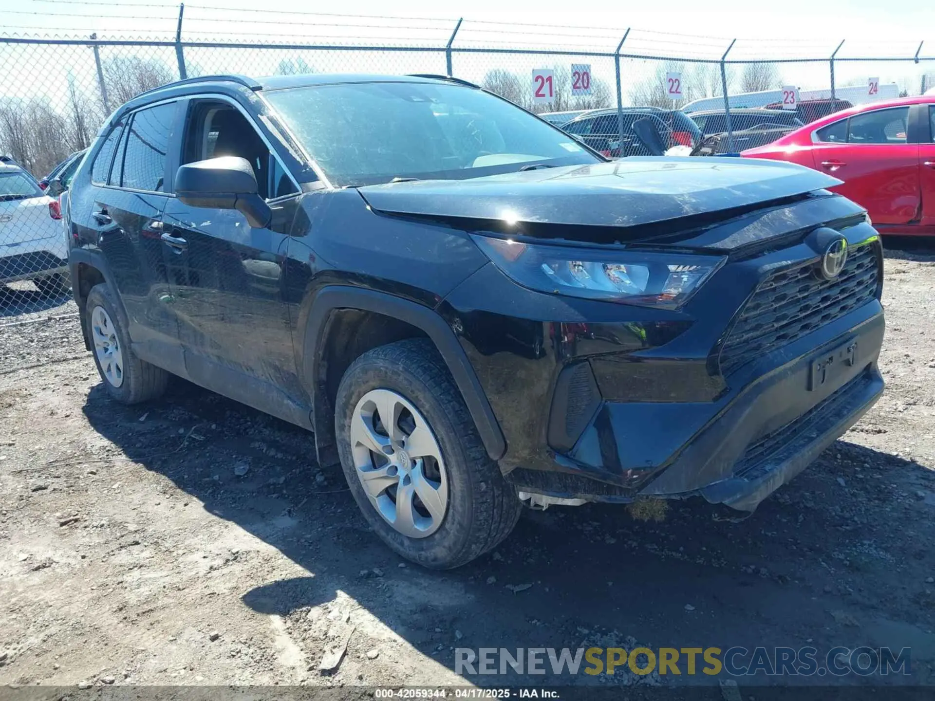 1 Photograph of a damaged car 2T3F1RFVXMC198006 TOYOTA RAV4 2021