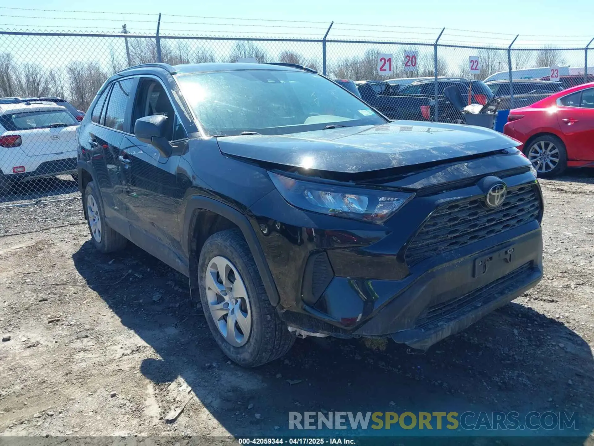 6 Photograph of a damaged car 2T3F1RFVXMC198006 TOYOTA RAV4 2021