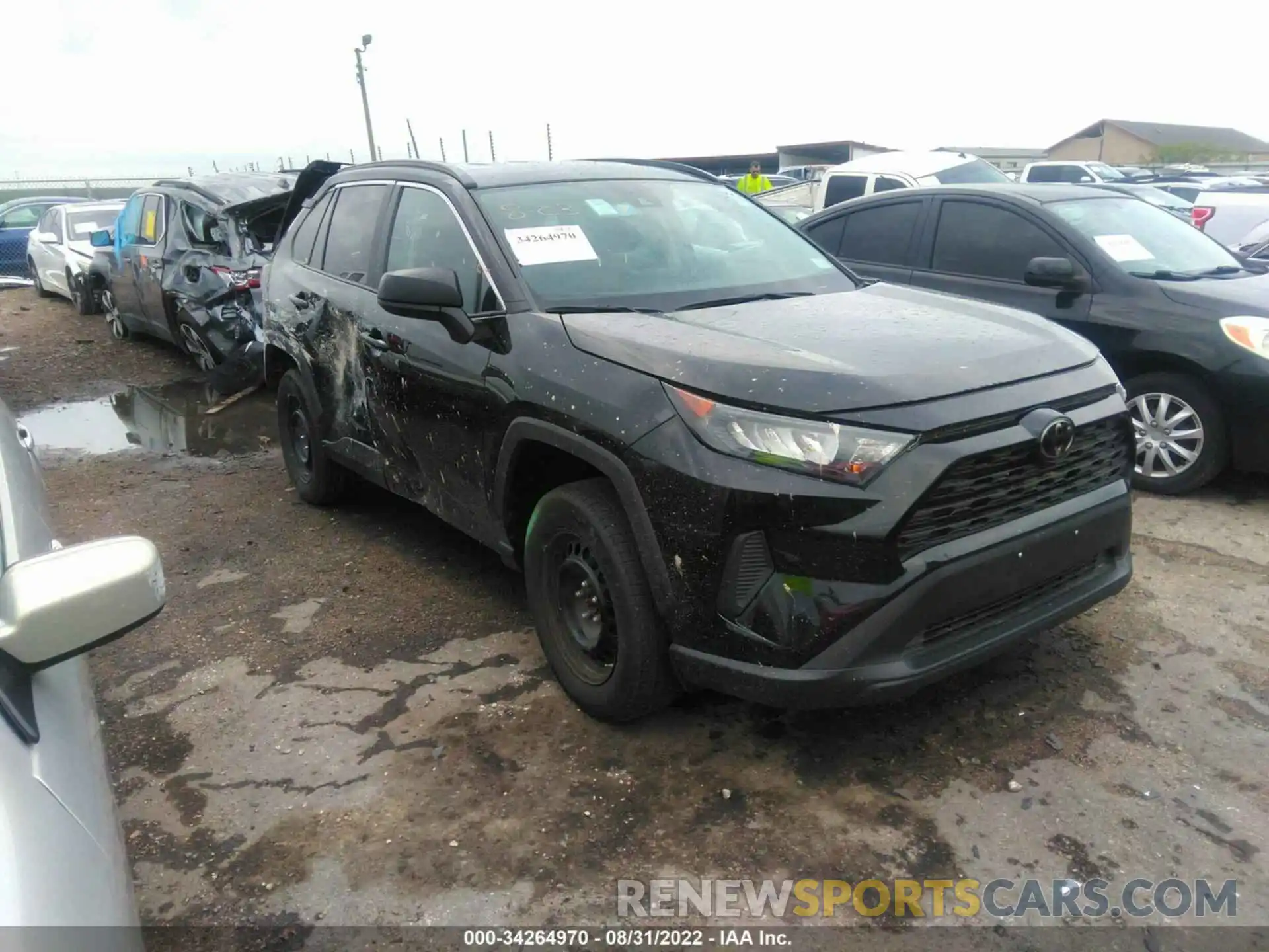 1 Photograph of a damaged car 2T3F1RFVXMC203656 TOYOTA RAV4 2021