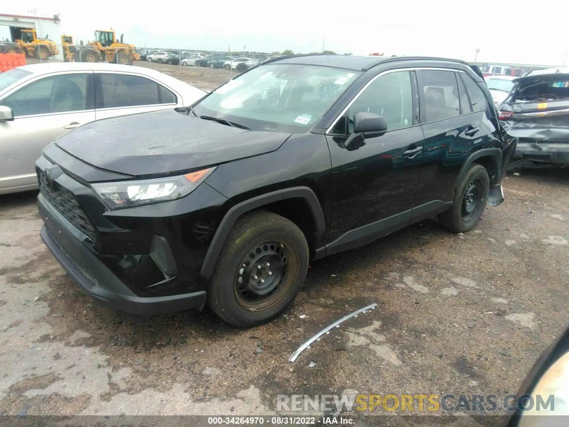 2 Photograph of a damaged car 2T3F1RFVXMC203656 TOYOTA RAV4 2021