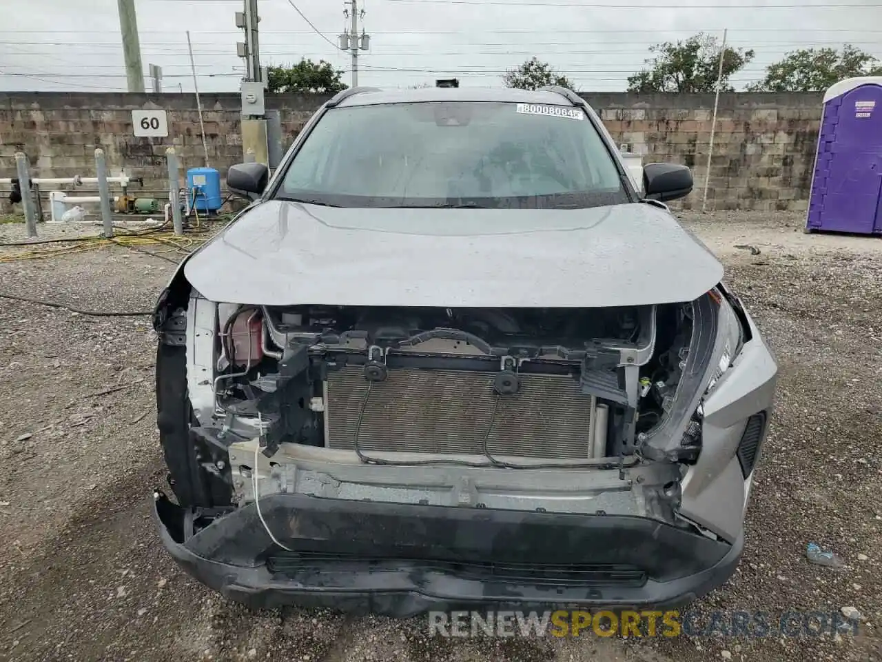 5 Photograph of a damaged car 2T3F1RFVXMC210266 TOYOTA RAV4 2021