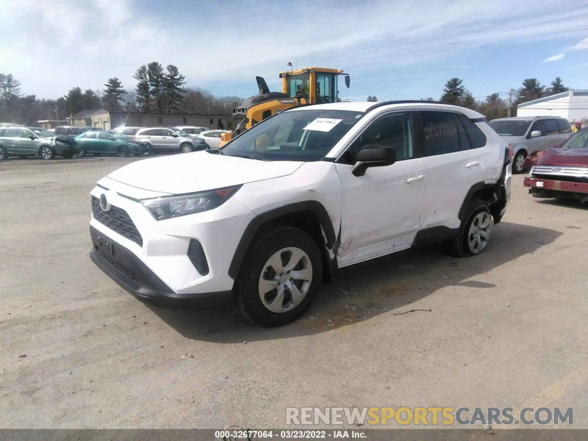 2 Photograph of a damaged car 2T3F1RFVXMC215550 TOYOTA RAV4 2021