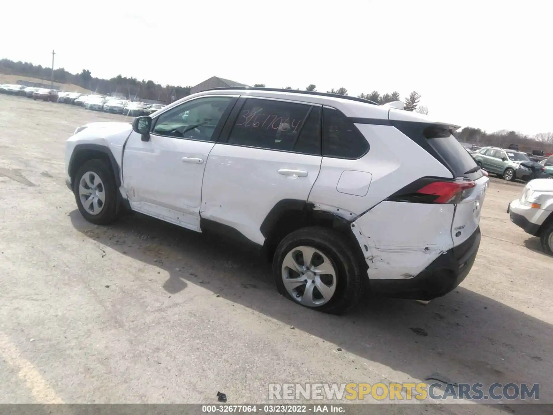 3 Photograph of a damaged car 2T3F1RFVXMC215550 TOYOTA RAV4 2021