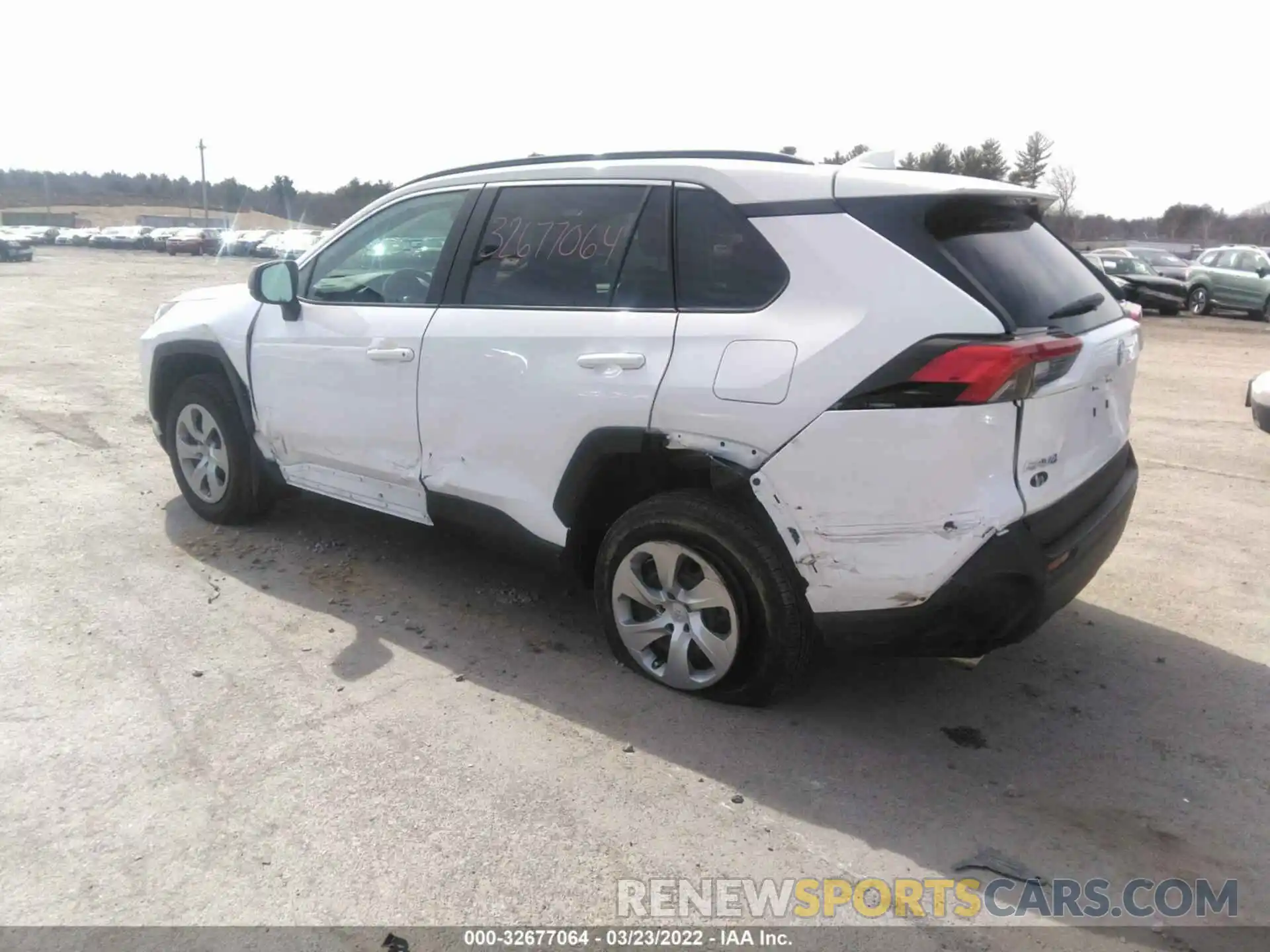 6 Photograph of a damaged car 2T3F1RFVXMC215550 TOYOTA RAV4 2021