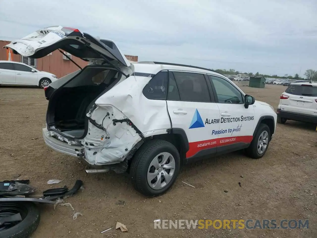 3 Photograph of a damaged car 2T3F1RFVXMC223647 TOYOTA RAV4 2021