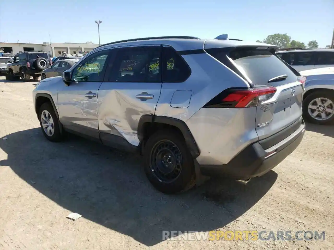 3 Photograph of a damaged car 2T3F1RFVXMC245924 TOYOTA RAV4 2021