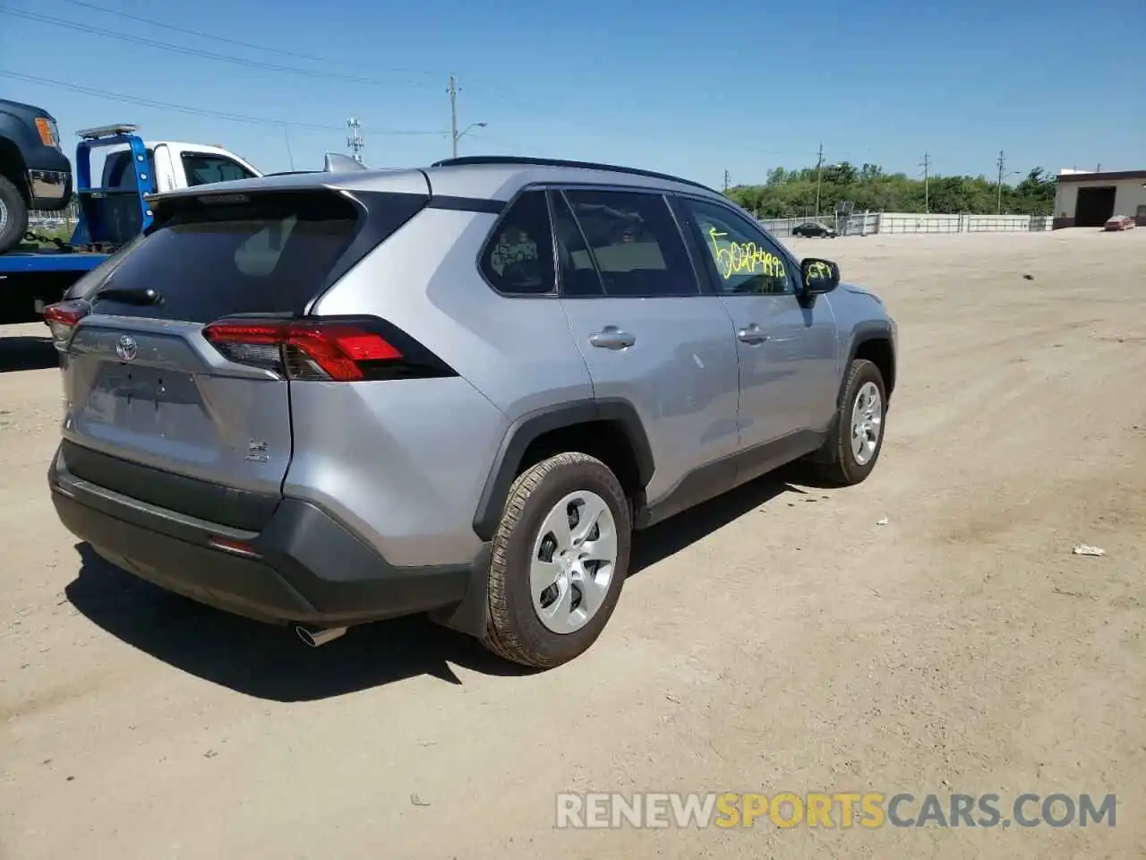 4 Photograph of a damaged car 2T3F1RFVXMC245924 TOYOTA RAV4 2021