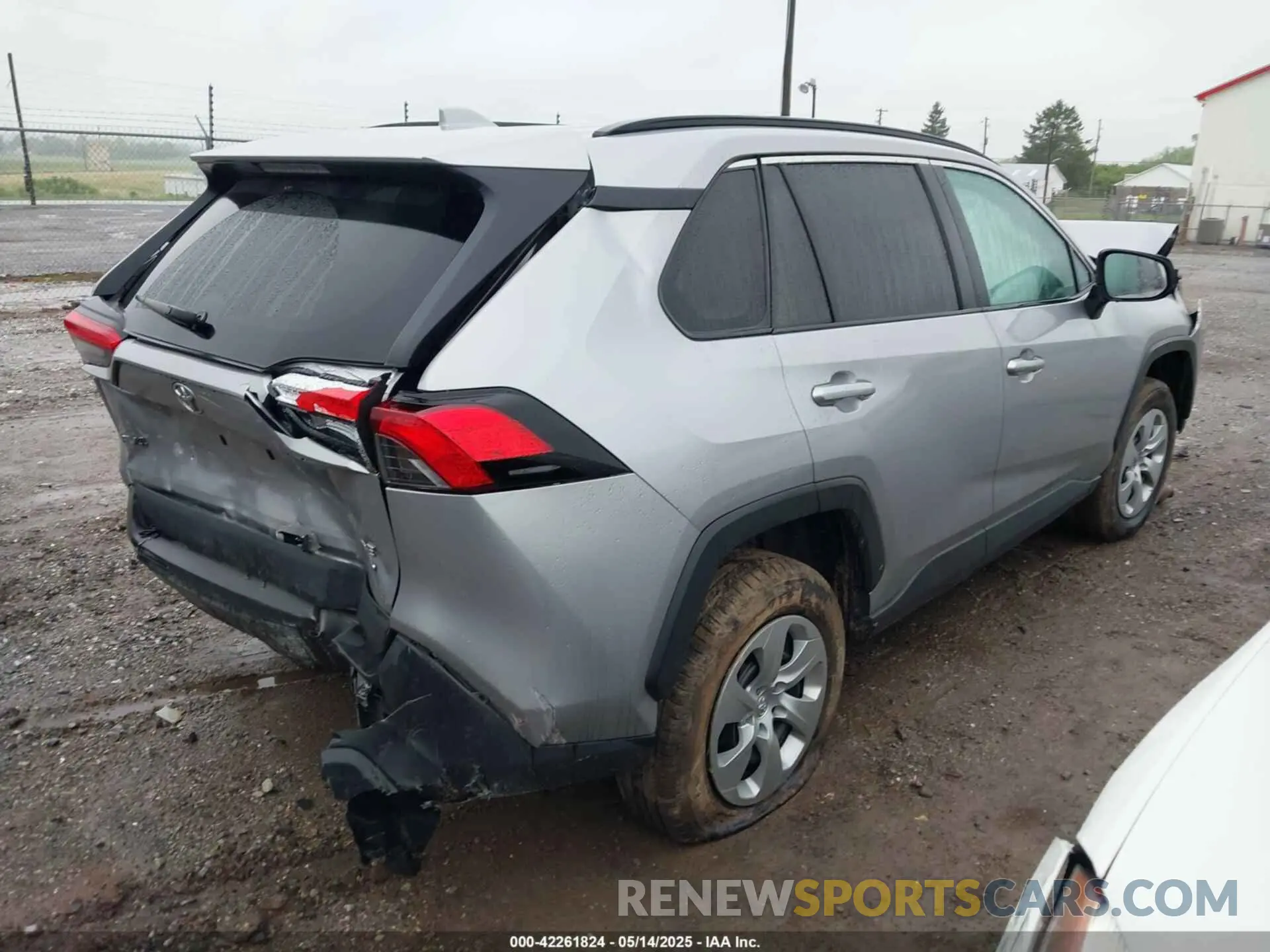 4 Photograph of a damaged car 2T3F1RFVXMC249973 TOYOTA RAV4 2021
