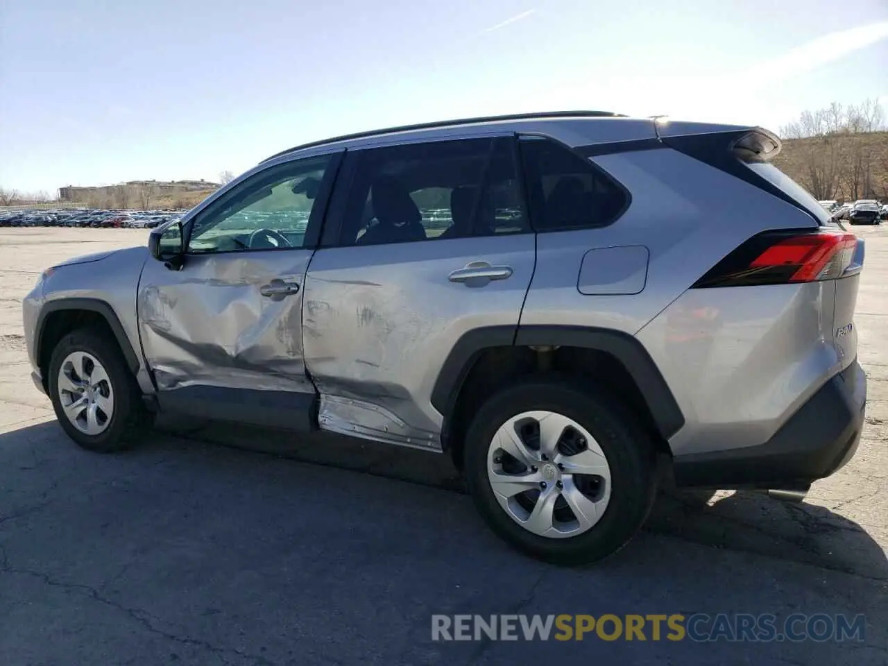 2 Photograph of a damaged car 2T3F1RFVXMW155865 TOYOTA RAV4 2021