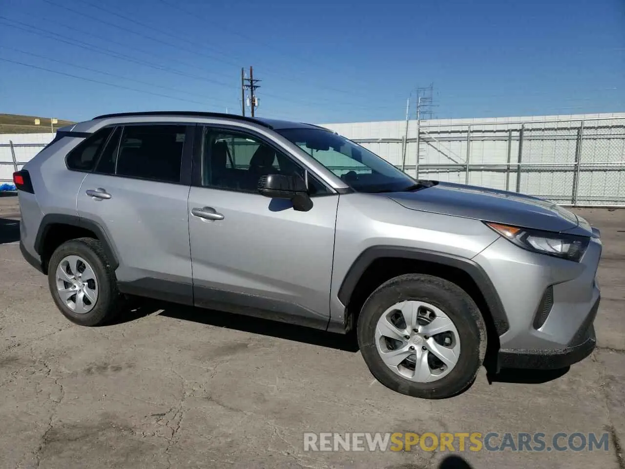 4 Photograph of a damaged car 2T3F1RFVXMW155865 TOYOTA RAV4 2021