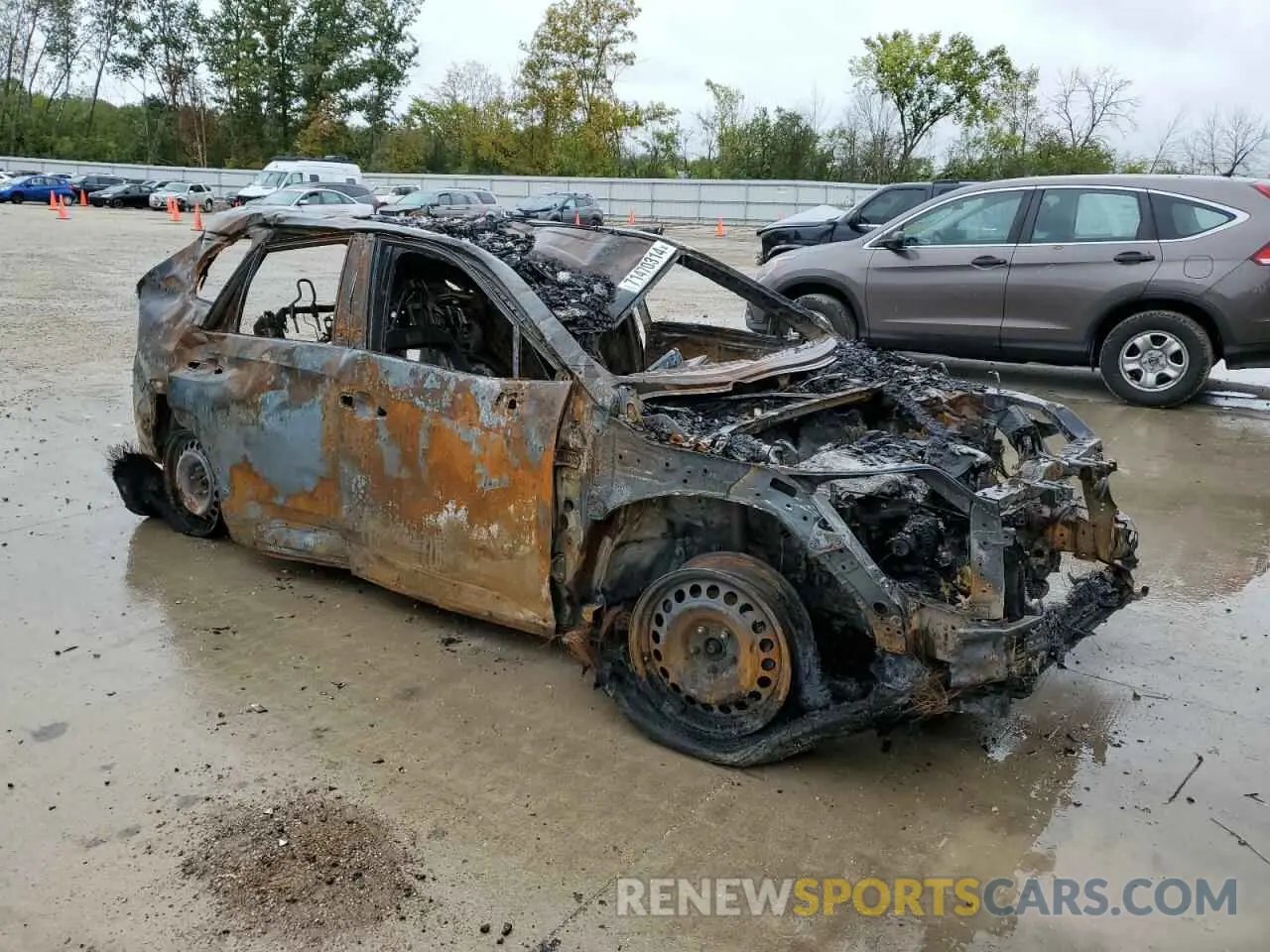4 Photograph of a damaged car 2T3F1RFVXMW158832 TOYOTA RAV4 2021